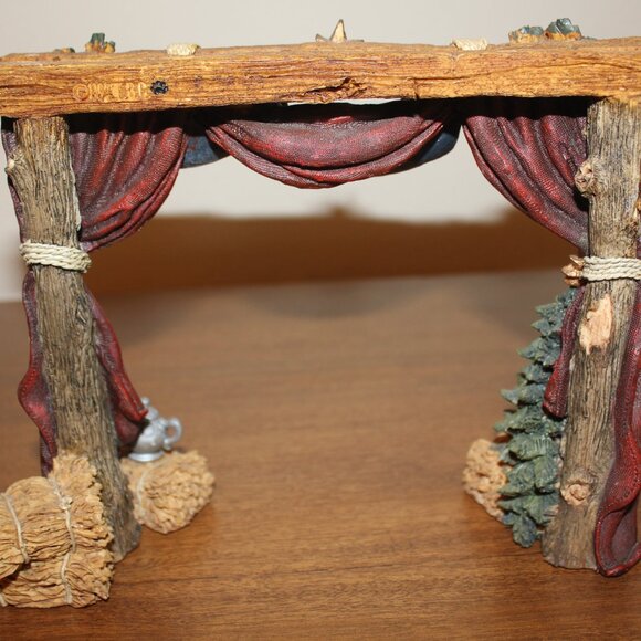 Boyds Bear Nativity Christmas Peace on Earth Series #4 Figurine Set Vintage 1995 - Picture 7 of 13